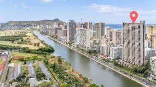 More Details about MLS # 202505326 : 2121 ALA WAI BOULEVARD PH-1